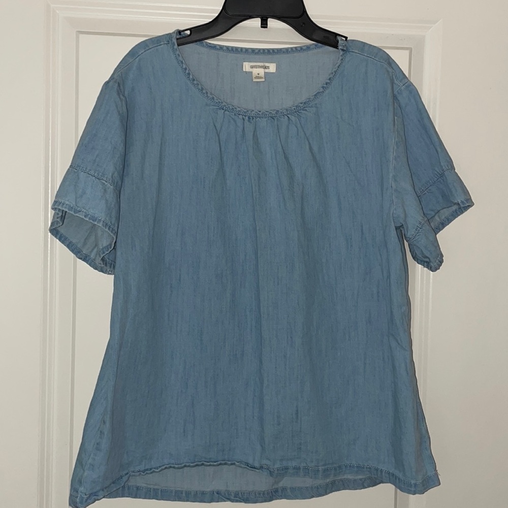 Ruffle sleeved Good Thread Top